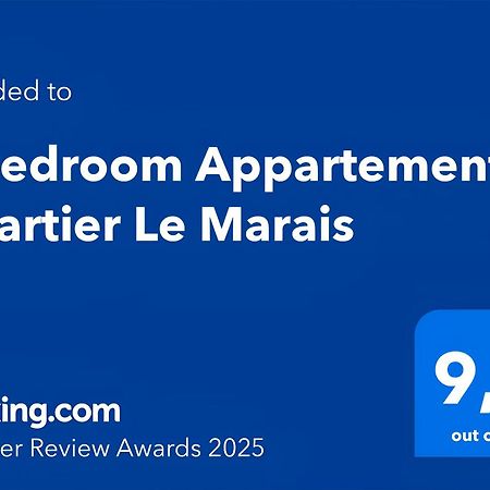2 Bedroom Appartement Quartier Le Marais Free Netflix Paris Exterior foto